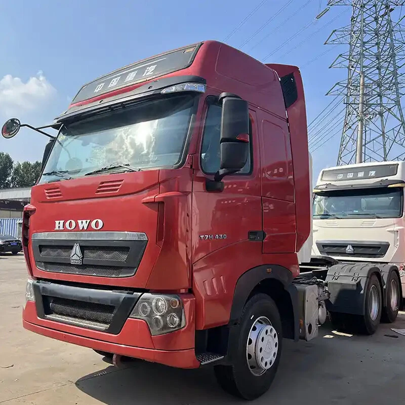 6×4 Howo A7 Sinotruk Tractors 420hp Truck Heads