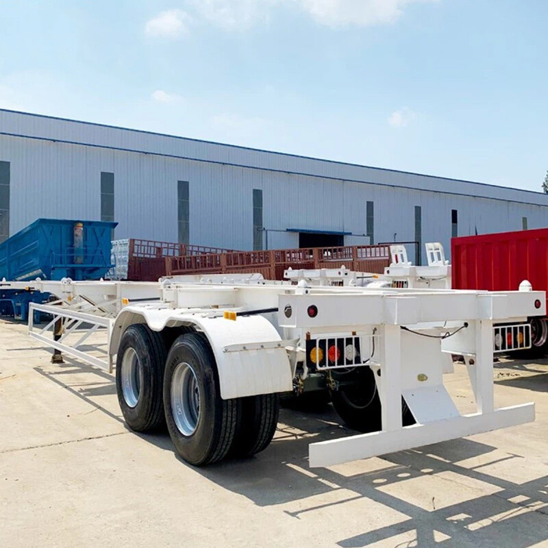 40FT 2 Axle Container Chassis Trailer