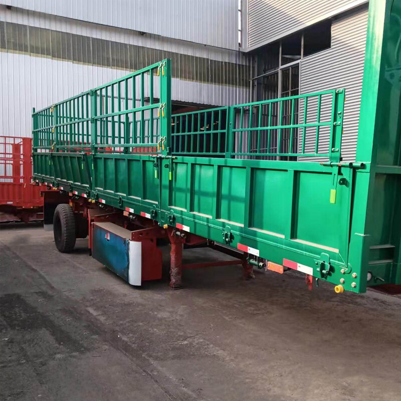 2 Axle Fence Trailer with Bogie Suspension