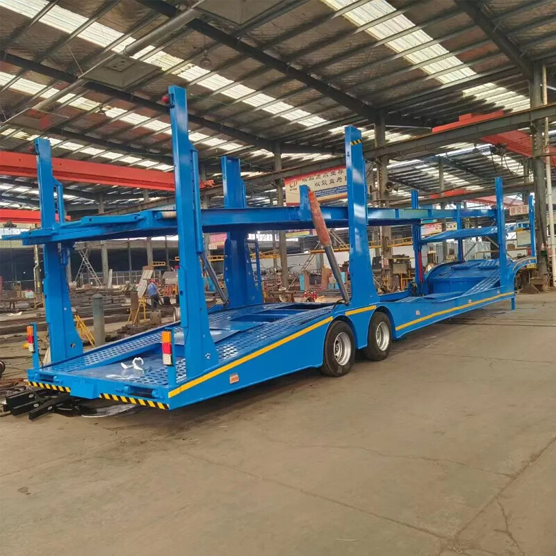 2 Axle Vehicle Auto Car Carrier Transport Semi-trailer
