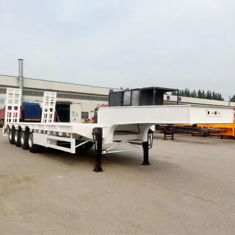 4 Axle Extendable Low Bed Trailer