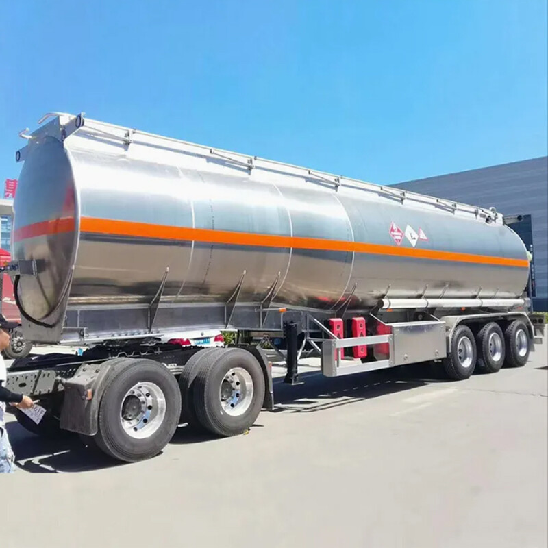 3 Axles 40 CBM Milk Tank Trailers