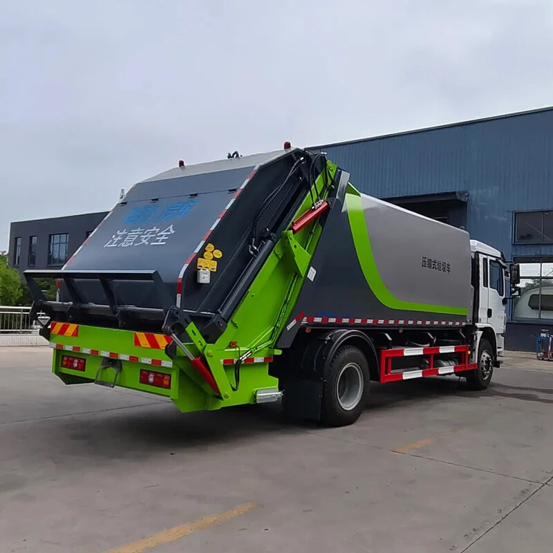 SHACMAN 14m3 Garbage Compactor Truck