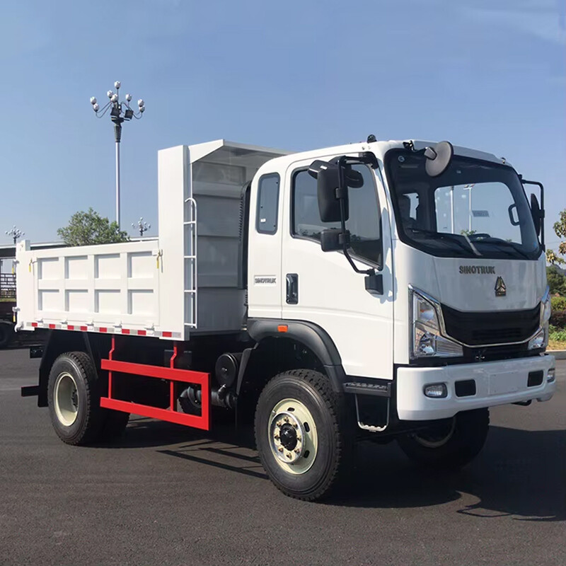 Sinotruk HOWO 7 - 8 Ton Rubbish Dump Trucks