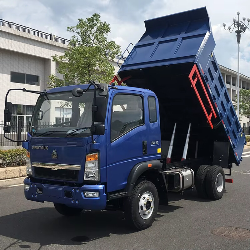 Sinotruk HOWO 7 - 8 Ton Rubbish Dump Trucks