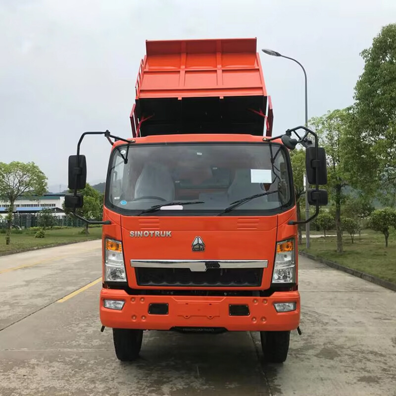 Sinotruk HOWO 7 - 8 Ton Rubbish Dump Trucks
