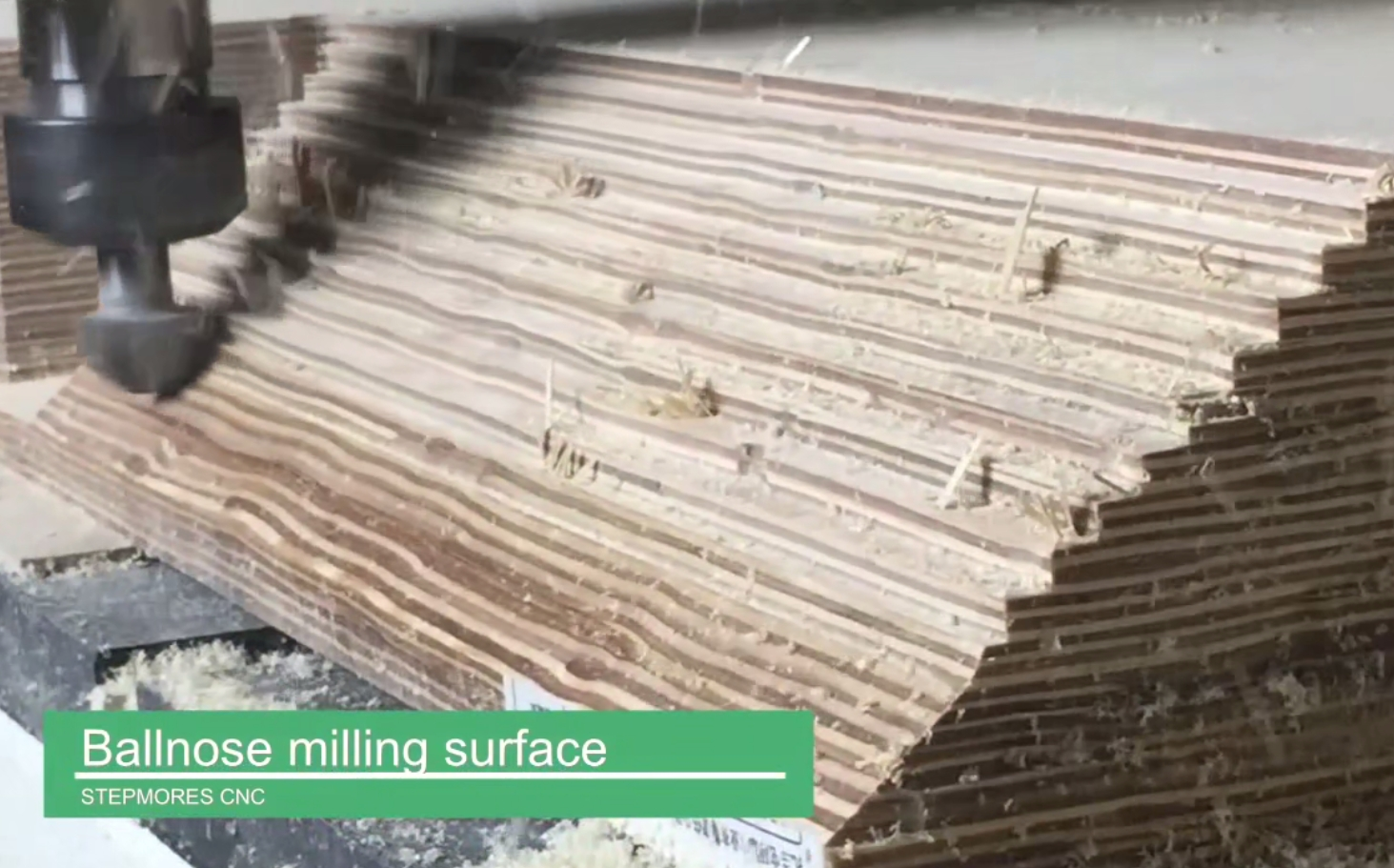 Hard wood milling