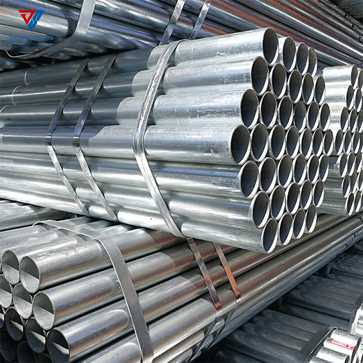 Tubo redondo galvanizado soldado