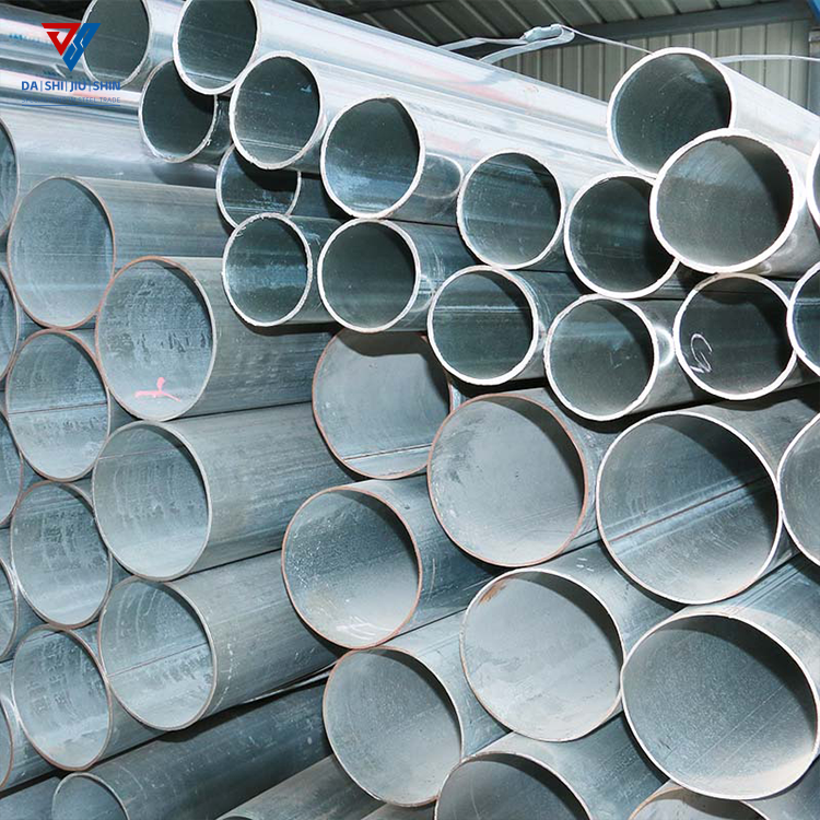 Tubo redondo galvanizado soldado