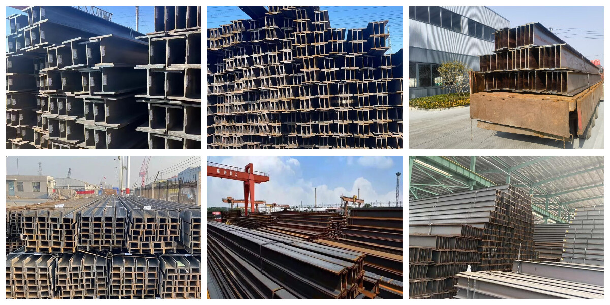 Precio de venta directa de fábrica de vigas en H de acero inoxidable serie 300 304 316 Material de construcción