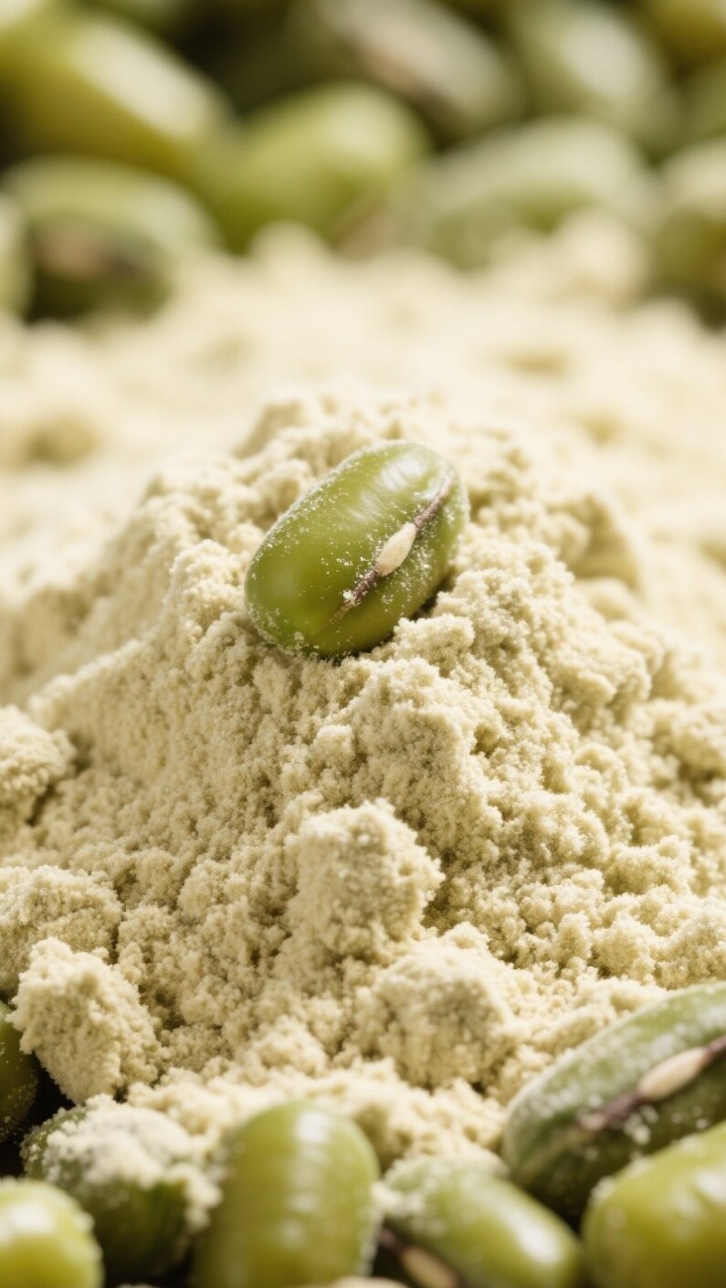 Qingdao Clender Ultra-Fine Grinder Delivers Premium Mung Bean Powder