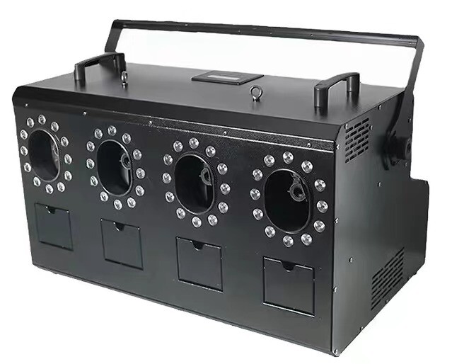 Four hole smoke cannon machine