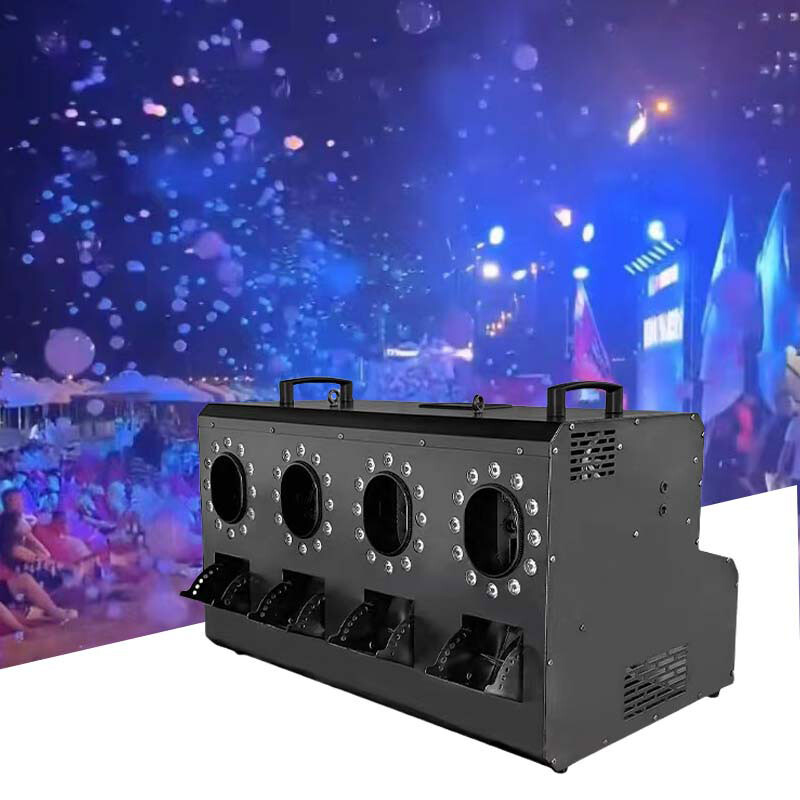 Four hole smoke cannon machine