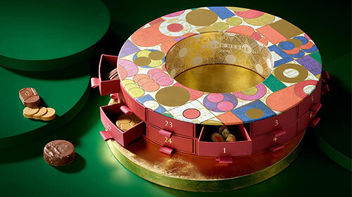 Christmas 24 Drawer Chocolate Box