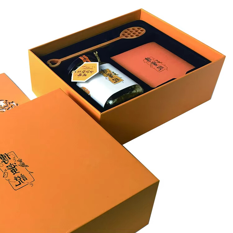 wholesale design paper luxury cardboard printed custom foil logo gift eco friendly packaging bee honey box with foam insert