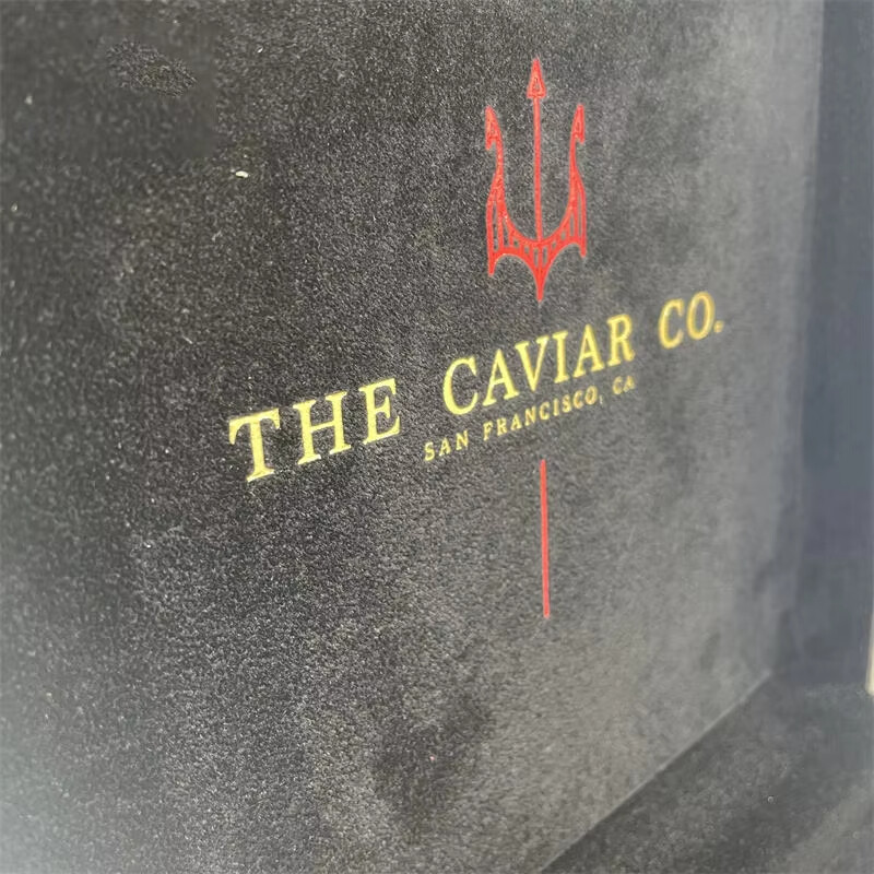 Factory Sell Chocolate Wooden Packaging 5g 10g 30g 50g Gift Tin Salmon Roe Caviar Box