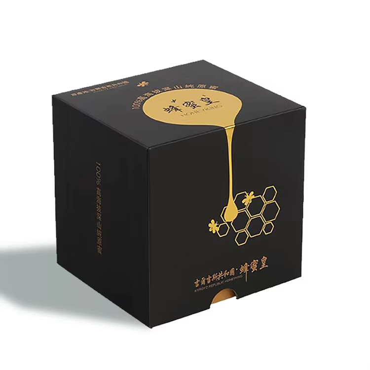 gift cardboard bee bottle honey box packaging