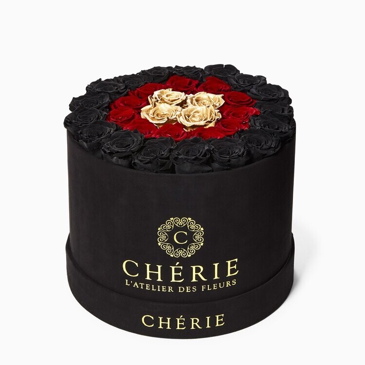  Customized Design  Round Packaging Flower Cardboard Box 