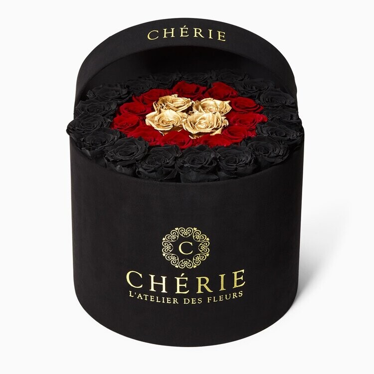 Customized Design  Round Packaging Flower Cardboard Box 