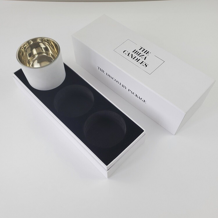  Wholesale Luxury Black Kraft Paper Candle Boxes - Customized Packaging