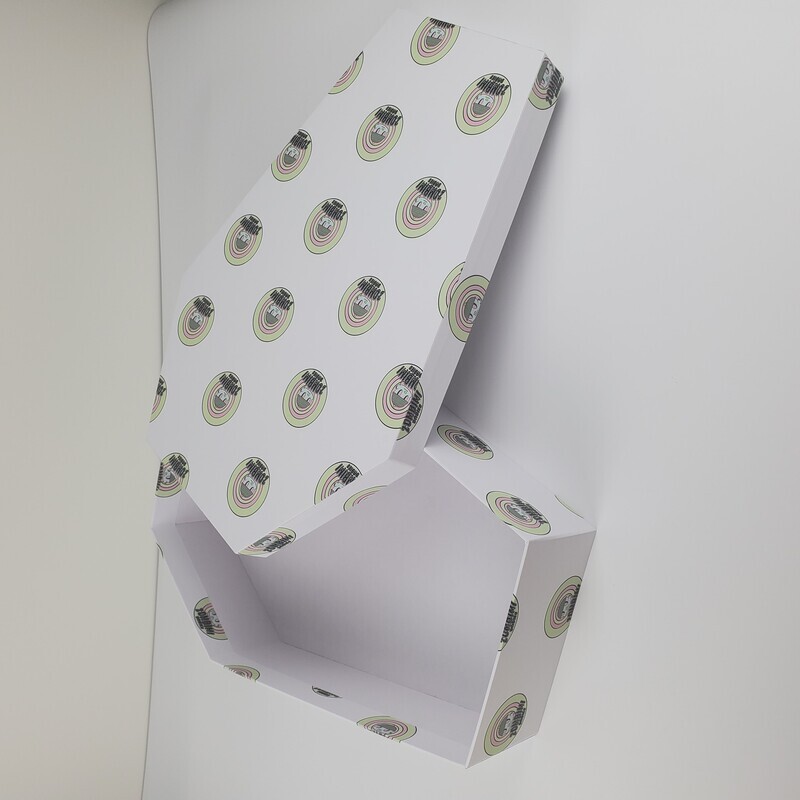  Luxury Halloween Cardboard Coffin Box Packaging - Wholesale Gold Foil Gift Boxes