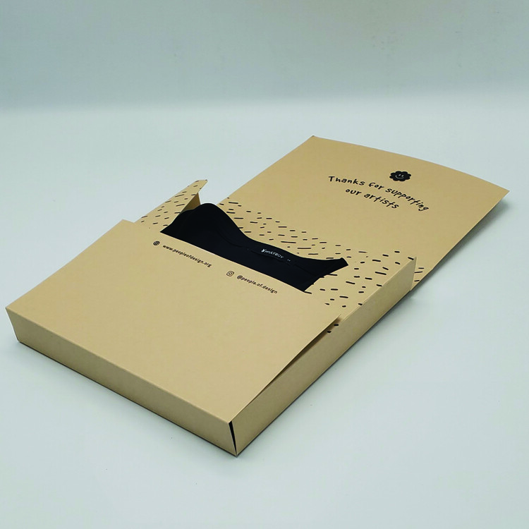  Custom Logo Kraft T-Shirt Boxes for T-Shirt Packaging - Shenzhen Kaijie Packaging