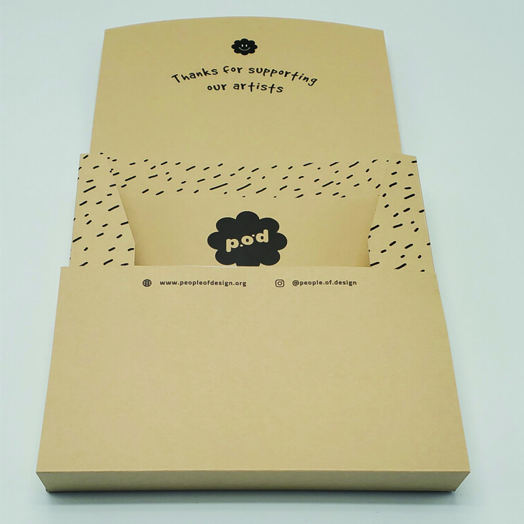  Custom Logo Kraft T-Shirt Boxes for T-Shirt Packaging - Shenzhen Kaijie Packaging