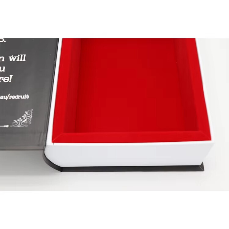  Custom Aluminum Foil Logo Packaging Boxes - Book Shaped & High-Quality