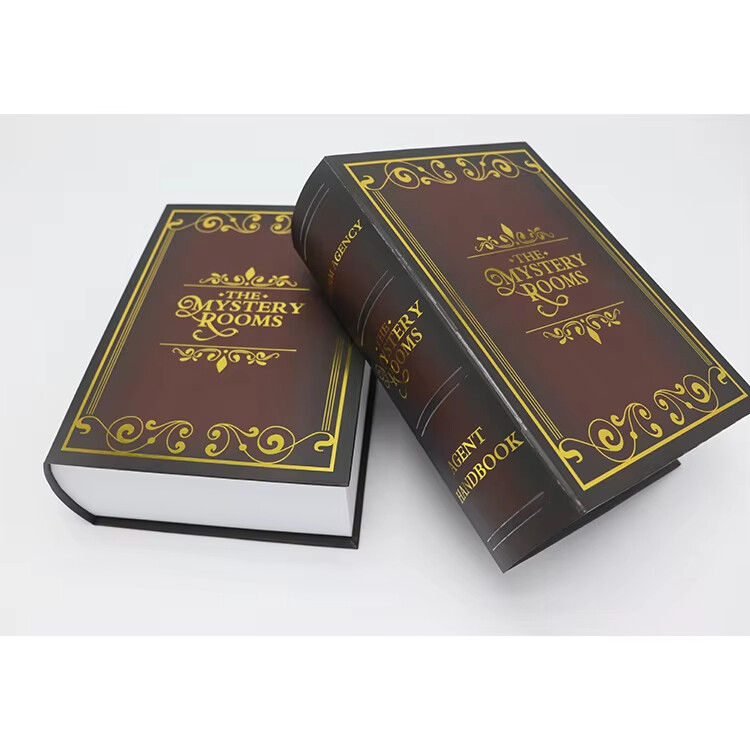  Custom Aluminum Foil Logo Packaging Boxes - Book Shaped & High-Quality