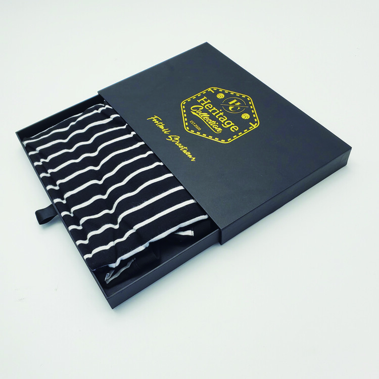  Custom Luxury Sliding Drawer T-Shirt Packaging Box - Premium Quality & Eco-Friendly