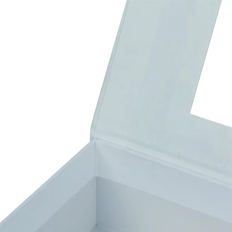  Custom Luxury Wholesale Cardboard Packaging for Newborn Baby Clothing Gift Boxes with Window & Custom Logo