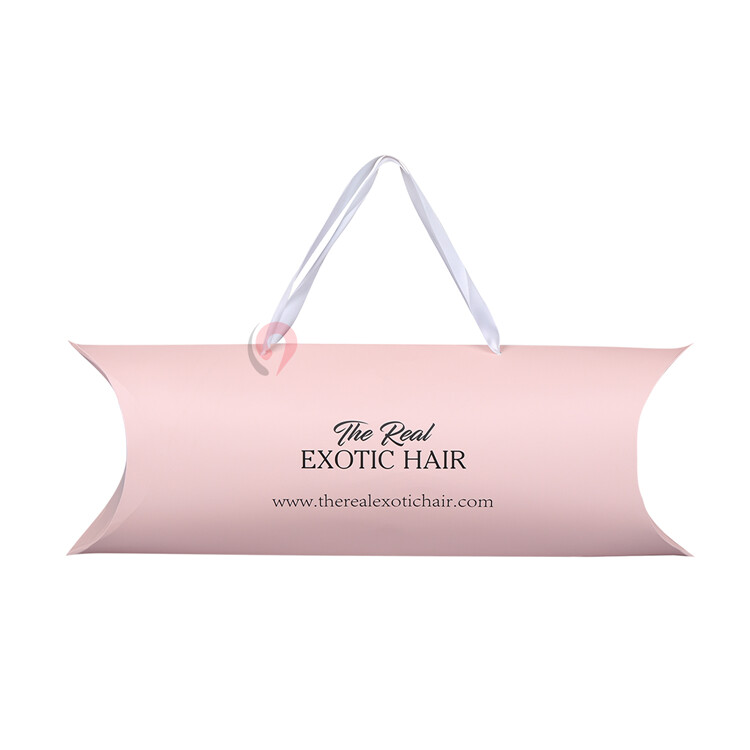  Custom Luxury Kraft Hair Extension Gift Set Packaging - Rigid Wig Shipping Box with Hair Oil & Personalized Logo