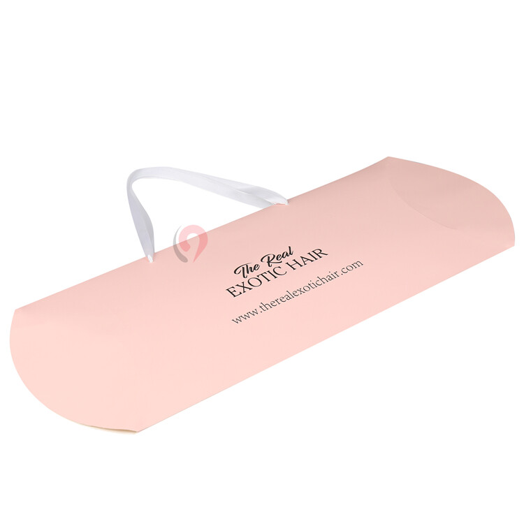  Custom Luxury Kraft Hair Extension Gift Set Packaging - Rigid Wig Shipping Box with Hair Oil & Personalized Logo