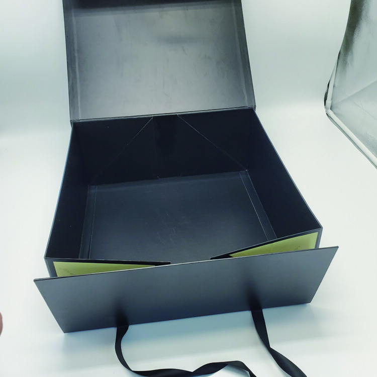  Wholesale Custom Black Magnetic Folding Paper Boxes for Fedora Hats & Gifts with Fast Delivery