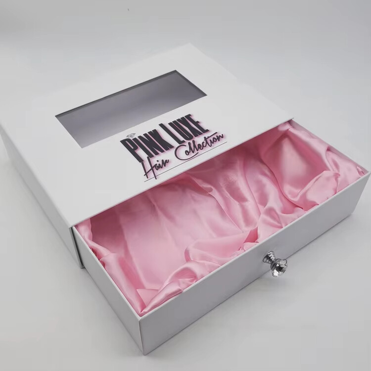  Custom Luxury Wig Packaging Boxes with Handles & Logo Printing Wholesale