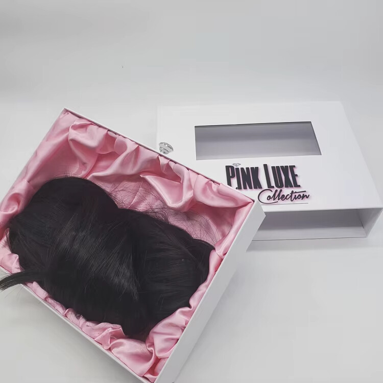  Custom Luxury Wig Packaging Boxes with Handles & Logo Printing Wholesale