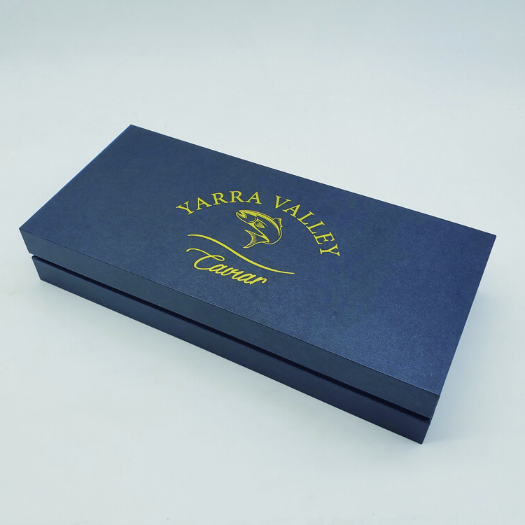  Luxury Black Customized Caviar Packaging Box with Ice Pack - OEM/ODM Service