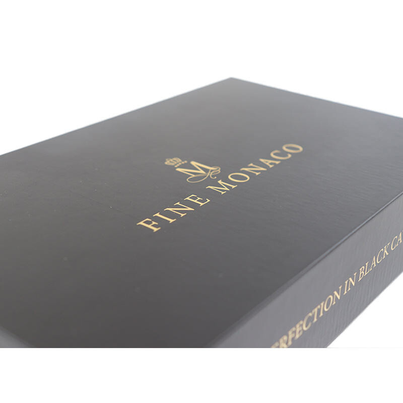  Factory Direct Discount on Customized Hard Matte Black Gift Boxes for 30gr/50gr Caviar Display Packaging