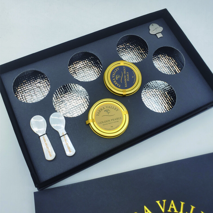 Wholesale UV Coated Metal Caviar Tin Containers & Custom Packing Boxes for Distributors