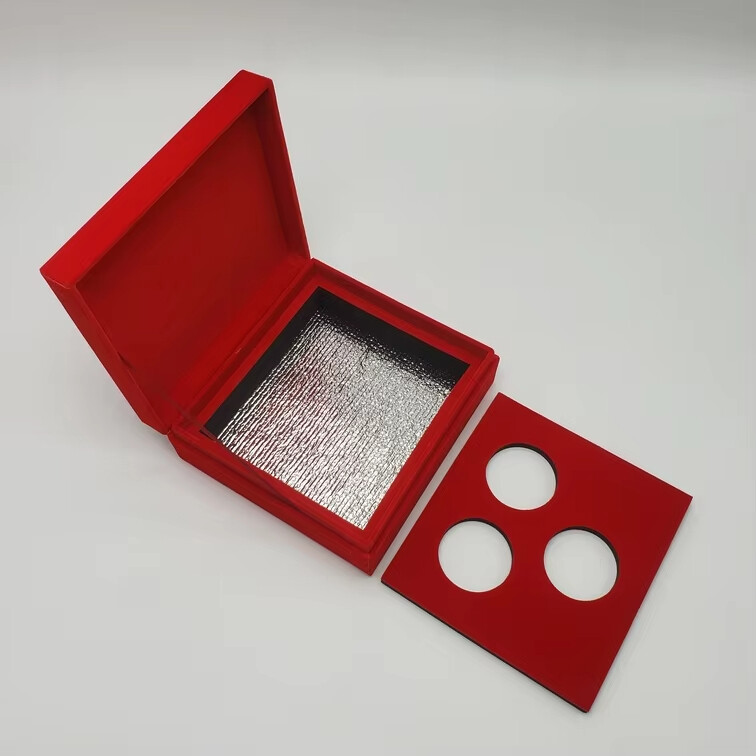  High-Quality Wholesale Custom Red Packaging Boxes Manufacturer for Caviar Transport & Insulation