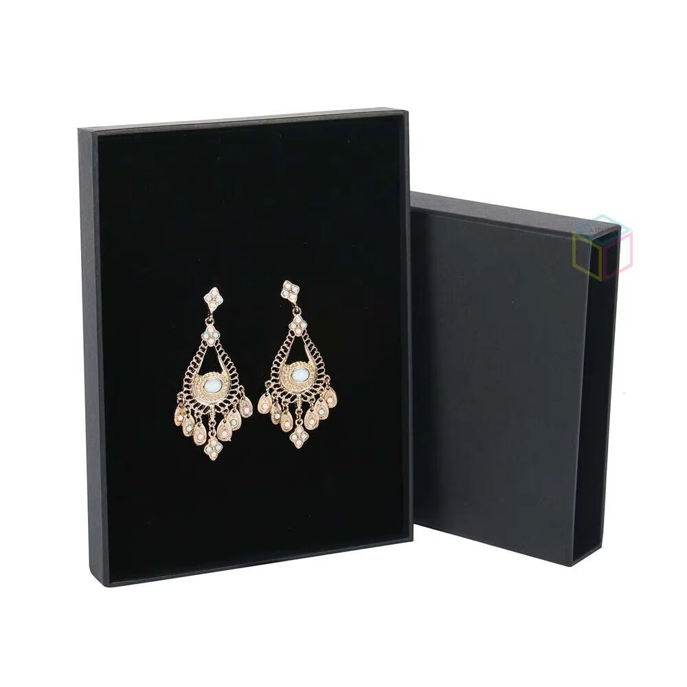  Affordable Plum Mens Drawer Paper Jewelry Box for Ring Packaging