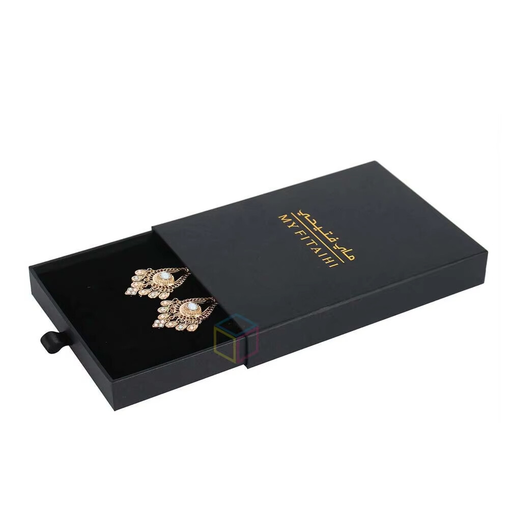  Affordable Plum Mens Drawer Paper Jewelry Box for Ring Packaging