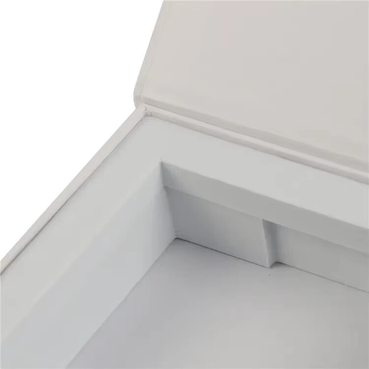  Customized Magnetic Book Shape White Paperboard Packaging Boxes with Logo Wholesale