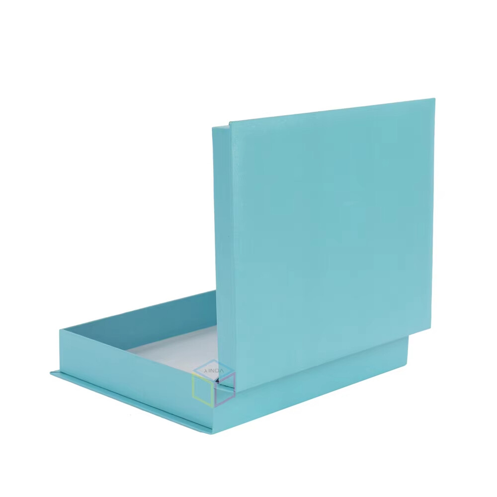  Custom Vertical Packing Machine Yellow Acrylic Leatherette Jewelry Boxes with Logo Printing