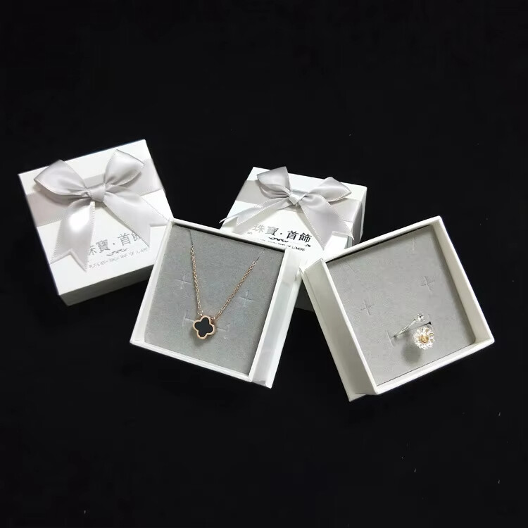  Custom Logo Jewelry Organizer Case - Yellow Gray Electronic Component Module Packaging Box