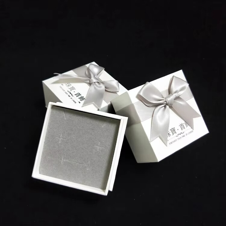  Custom Logo Jewelry Organizer Case - Yellow Gray Electronic Component Module Packaging Box