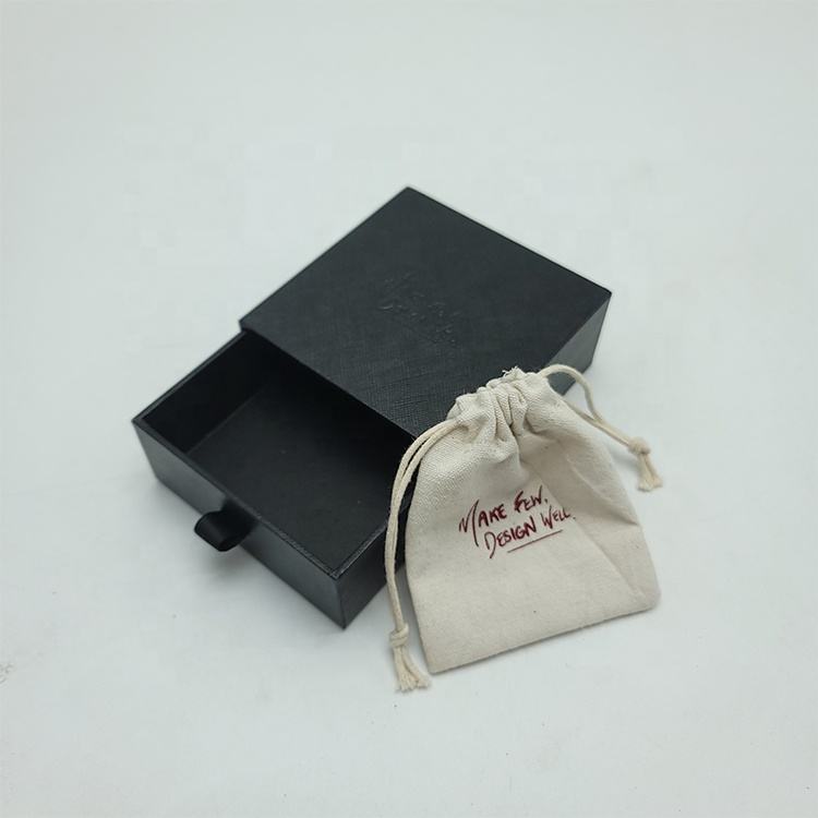  Customized OEM UV Coated Ring Box with Embossed Logo - High-Quality Suede Jewelry Pouch from Pakistan