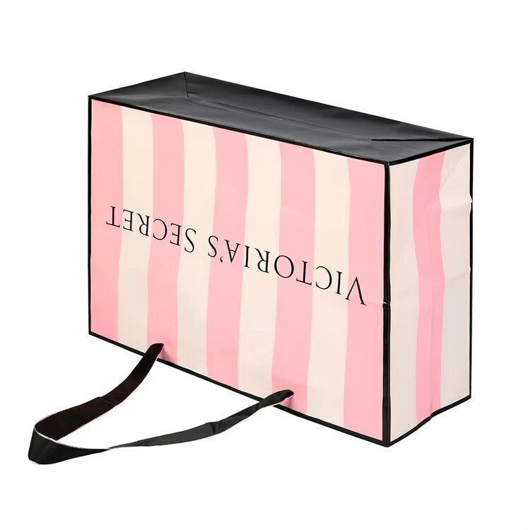  Factory Direct Luxury Mixed Color Black Shopping Gift Paper Bag with Handle - Cheap & High Quality