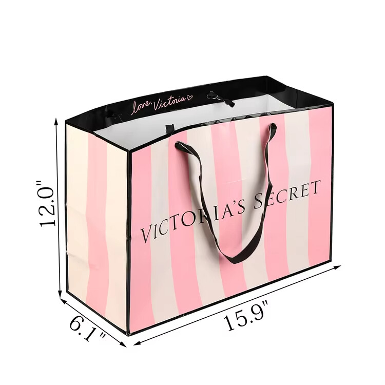  Factory Direct Luxury Mixed Color Black Shopping Gift Paper Bag with Handle - Cheap & High Quality