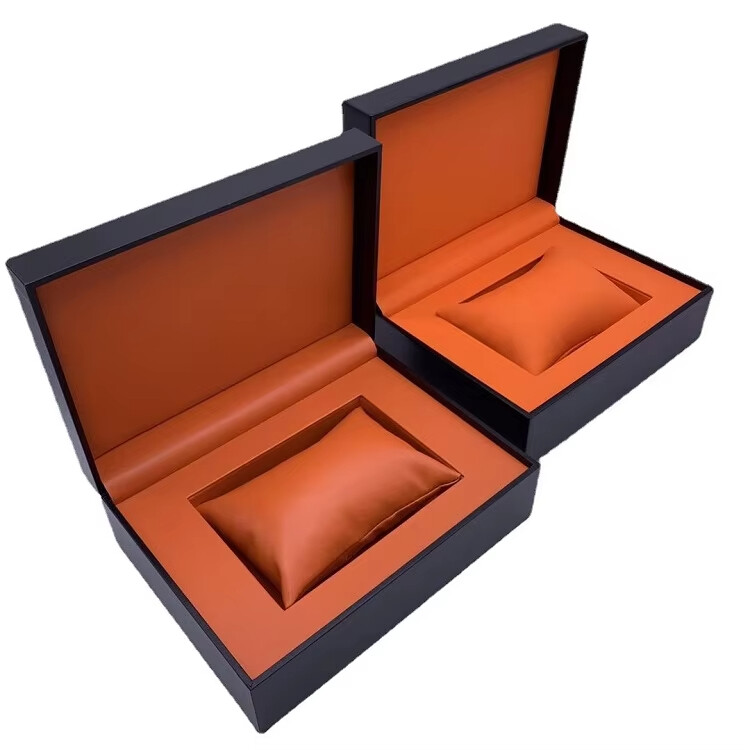 High Quality Plum For Men Packaging Box Leather Storage Travel Watch Case